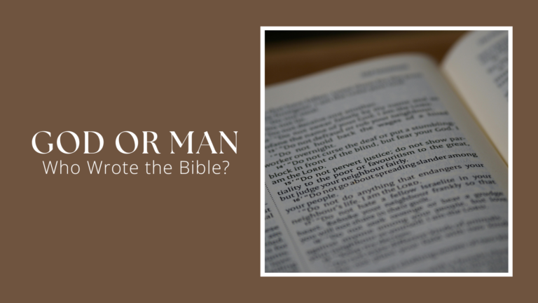 Who Wrote the Bible? The Biblical Truth